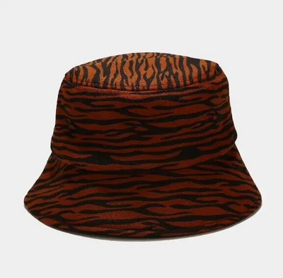 Karsts dizains ziemas Leoparda vilnas kausa cepures sievietēm Meiteņu govs apdruka plīša bieza silta Panama melna balta zvejnieka cepures