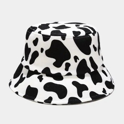 Karsts dizains ziemas Leoparda vilnas kausa cepures sievietēm Meiteņu govs apdruka plīša bieza silta Panama melna balta zvejnieka cepures