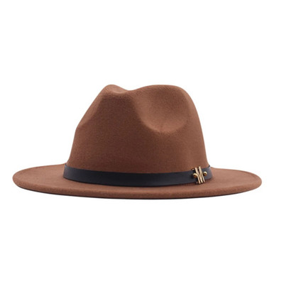 Panama turvavöö naiste lai klassikaline pandlaga villane müts Fedora floppy hat pesapallimütsid Mõnikord veini pesapallimüts