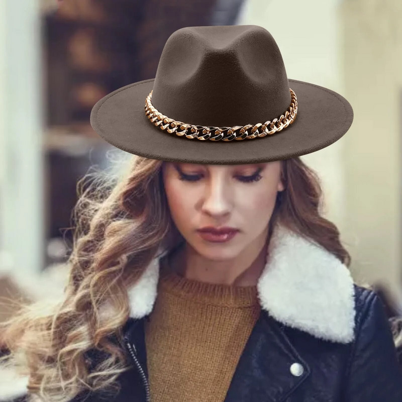 Madingi Fedora Fedoras Vyriški platūs Moterims Suknelė Kepurė Moteriškos ir kepurės Beisbolo kepuraitės Beisbolo kepuraitės