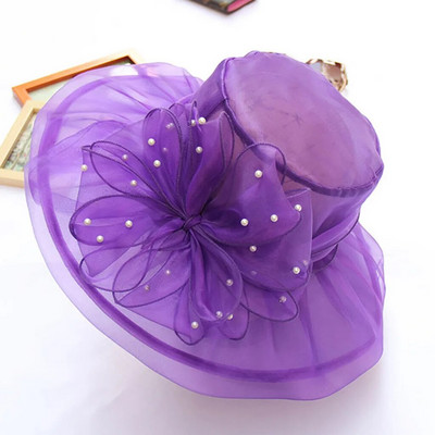 Fascinator Sieviešu kāzu ikdienas cepure Kāzu ballītes cepure Tēja beisbola cepures Resnas Bill Cepures Trucker Cepures