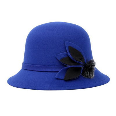 BomHCS sieviešu ziemas Fedoras modes vilnai līdzīga cepure 169214