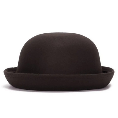 BomHCS Μόδα Φθινόπωρο Άνοιξη Χειμερινό Γυναικείο Καπέλο Fedoras Mitation Wool Cap 16921MZ1