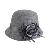 Șapci în stil coreean pentru femei, pălărie de top de modă, toamnă, iarnă, pălărie tip cupolă, cu nod cu fundă, pentru femei, flori de culoare solidă, pălării elegante de petrecere sălbatice