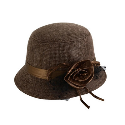 Șapci în stil coreean pentru femei, pălărie de top de modă, toamnă, iarnă, pălărie tip cupolă, cu nod cu fundă, pentru femei, flori de culoare solidă, pălării elegante de petrecere sălbatice