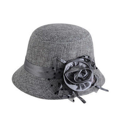 Șapci în stil coreean pentru femei, pălărie de top de modă, toamnă, iarnă, pălărie tip cupolă, cu nod cu fundă, pentru femei, flori de culoare solidă, pălării elegante de petrecere sălbatice