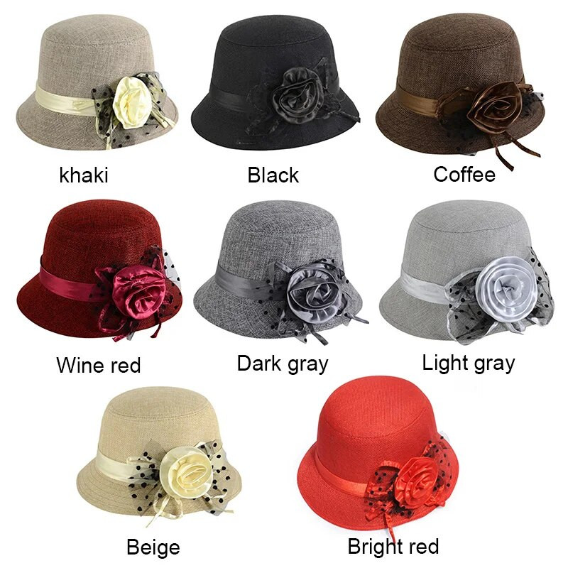 Șapci în stil coreean pentru femei, pălărie de top de modă, toamnă, iarnă, pălărie tip cupolă, cu nod cu fundă, pentru femei, flori de culoare solidă, pălării elegante de petrecere sălbatice
