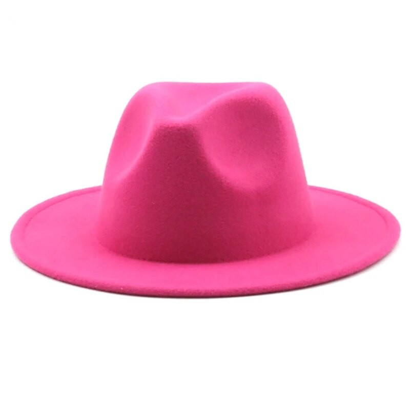 Ležerna crkvena jednobojna kapa Zimska britanska topla retro cilindar Topla kapa