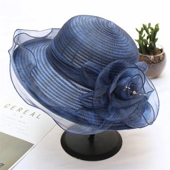 Γυναικεία Εκκλησία Daily Cap Fascinator Νυφικό Tea Party Wedding Hat Farm Girl Καπέλο μπέιζμπολ