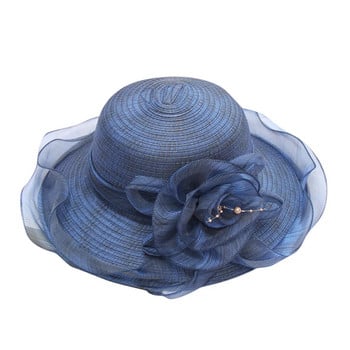 Γυναικεία Εκκλησία Daily Cap Fascinator Νυφικό Tea Party Wedding Hat Farm Girl Καπέλο μπέιζμπολ