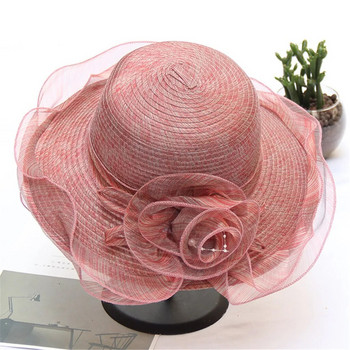 Γυναικεία Εκκλησία Daily Cap Fascinator Νυφικό Tea Party Wedding Hat Farm Girl Καπέλο μπέιζμπολ