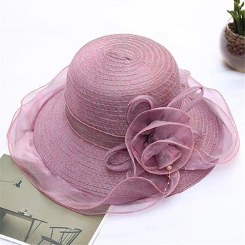 Γυναικεία Εκκλησία Daily Cap Fascinator Νυφικό Tea Party Wedding Hat Farm Girl Καπέλο μπέιζμπολ