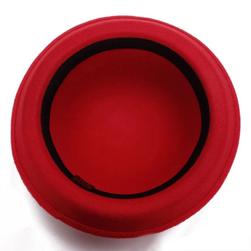 Жени, Англия, дами, есен, зима, фланцова вълнена филцова реколта, елегантна куполна шапка