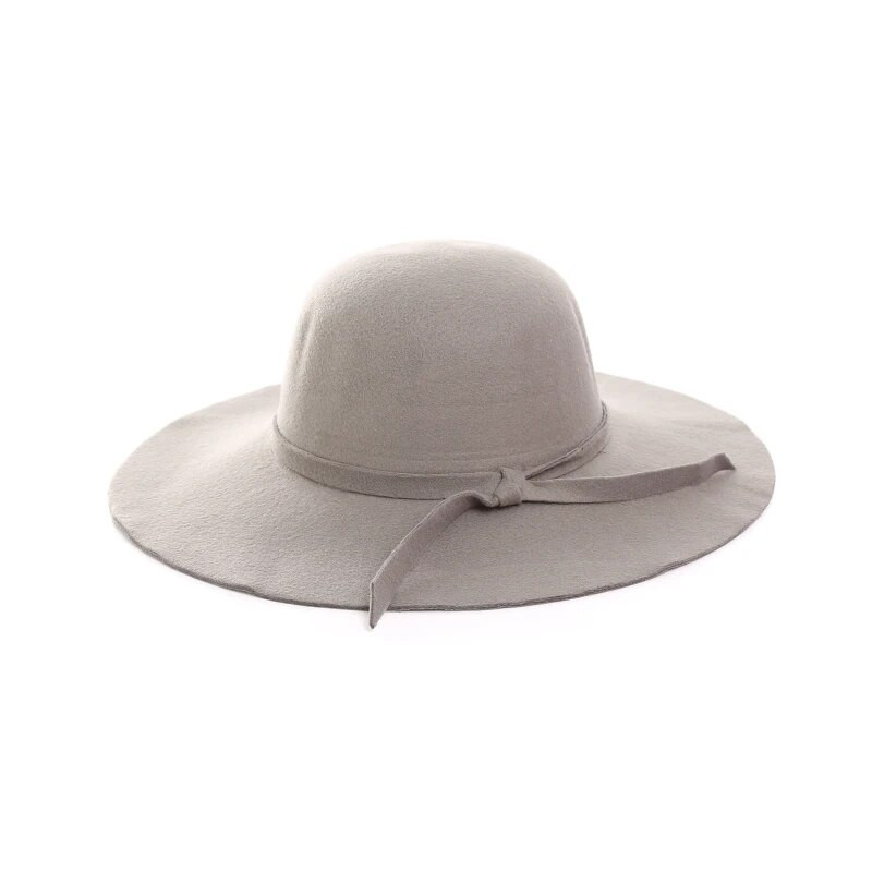 Zīmols Ziemas Rudens Vilnas Sieviešu Sieviešu Fedoras Top Cepures European American Round Caps Bowler Cepures fascinējošās cepures baznīcas cepure1074