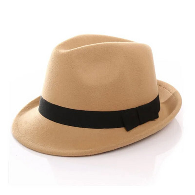 Zīmols Ziemas Rudens Vilnas Sieviešu Sieviešu Fedoras Džeza cepures Eiropas Amerikas apaļas cepures Bowler cepures fascinējošās cepures britu