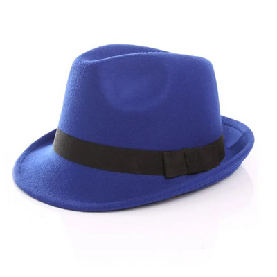 Zīmols Ziemas Rudens Vilnas Sieviešu Sieviešu Fedoras Džeza cepures Eiropas Amerikas apaļas cepures Bowler cepures fascinējošās cepures britu