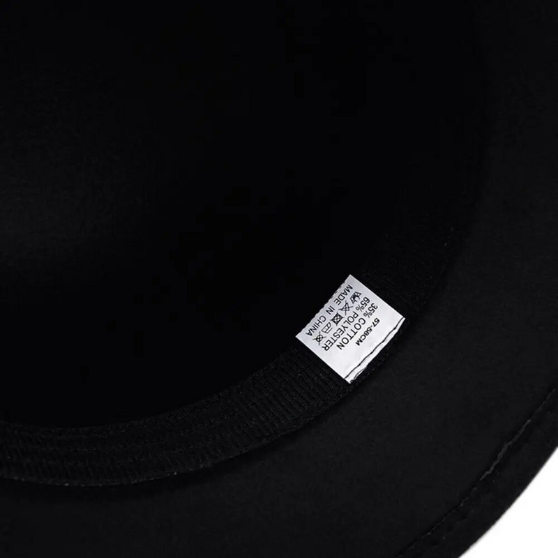 Sieviešu ar priekšgala ikdienišķa izlietnes cepure Vilnas filca kauss vāciņš Kupola cepure Bowler cepures Fedora vāciņš