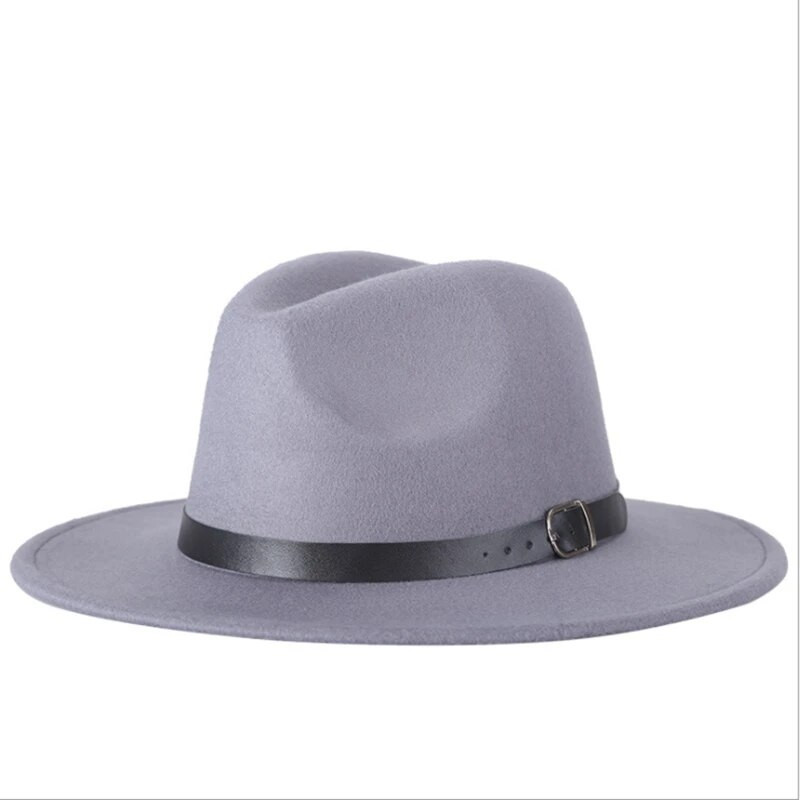 Josta vienkrāsains sieviešu sarkana filca cepure rudens ziemas modes vienkārša paisuma korejiešu versija Džeza cepure pieaugušajiem vāciņš