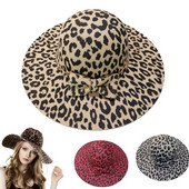 WZCX Leopard laia äärega naiste viltkübar sügistalvine mood vibu kuppel Korea versioon isikupära džässimüts täiskasvanutele