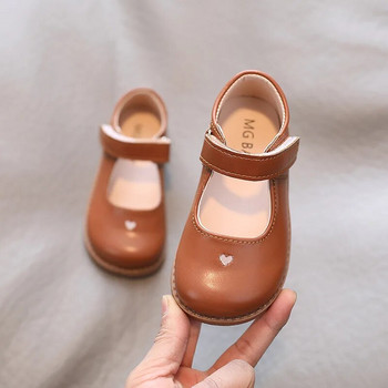 Σχολικά ρετρό δερμάτινα παπούτσια για κορίτσια Φθινόπωρο Άνοιξη 2023 Νέα Κορεατική Μόδα Παιδικά Σούπερ Μαλακά Άνετα Παπούτσια 1-6 ετών