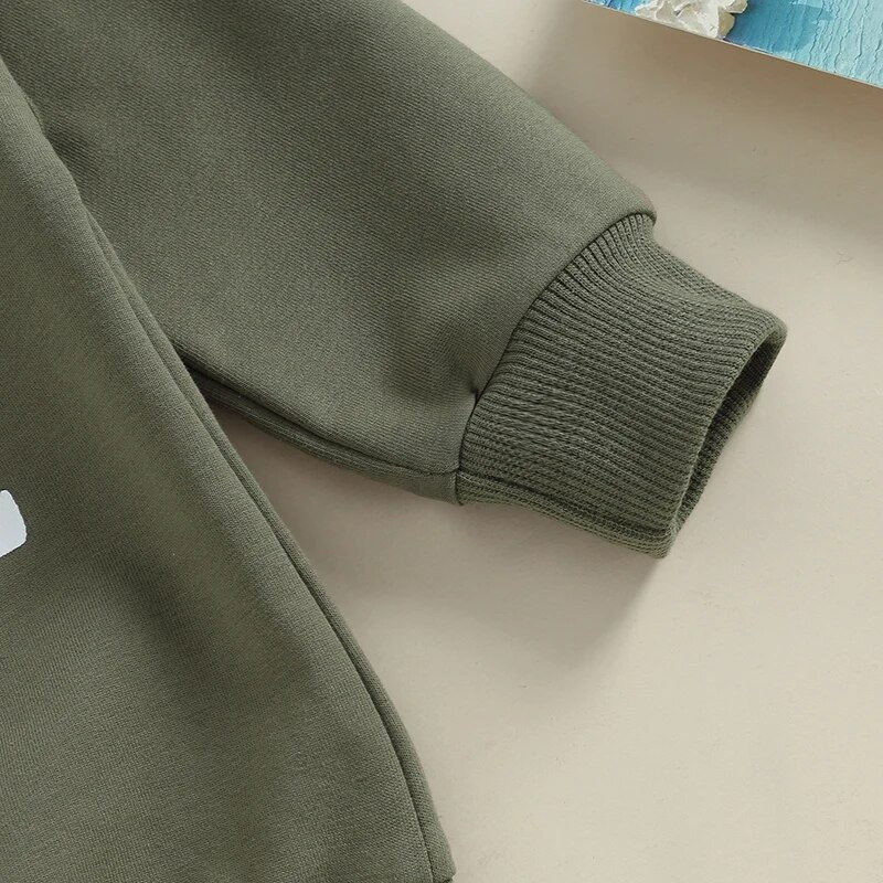 2023-09-09 Lioraitiin 0-3Y beebipoiss 2tk Sügisrõivad pikkade varrukatega kirjatrükiga pullover + taskupükste komplekt väikelaste riided