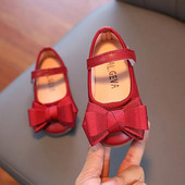 Kevad-sügis beebikingad Suur kaar Mary Janes Kingad Tüdrukute Peokingad Lakknahast Kleitjalatsid lastele Lastele Pulmad 25R