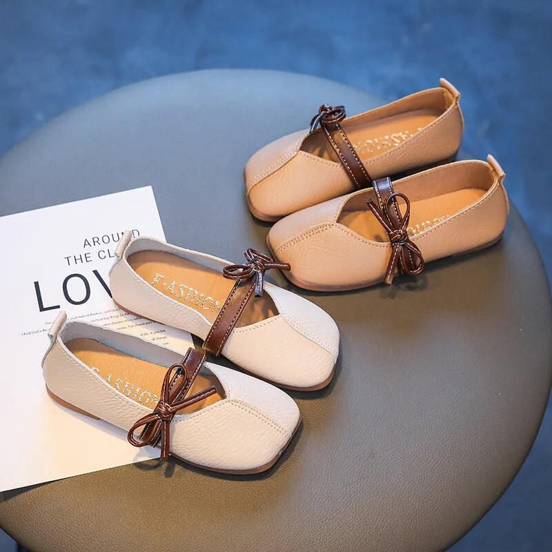 Lastejalatsid Lamedad Nahast Beebi Tüdrukute Kingad Kubusõlmega Tüdrukute vabaajajalatsid Laste Väikelapse Tüdrukute jalatsid Mary Janes Suvi