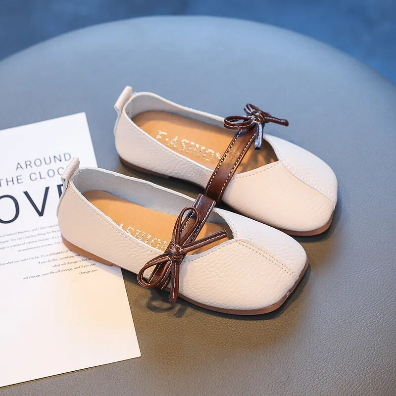 Lastejalatsid Lamedad Nahast Beebi Tüdrukute Kingad Kubusõlmega Tüdrukute vabaajajalatsid Laste Väikelapse Tüdrukute jalatsid Mary Janes Suvi