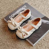 Meiteņu zīdaiņu apavi Bērnu ikdienas apavi zīdaiņiem, maziem bērniem, loki, balets, mīkstas princeses sandales Bērnu apavi Vasara rudens