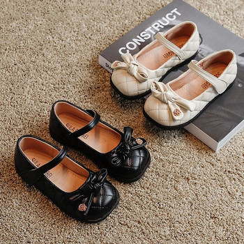 Бебешки обувки за момичета Детски ежедневни обувки Бебешки обувки Балетки с панделка Меки сандали на принцеса Детски обувки Лято Есен