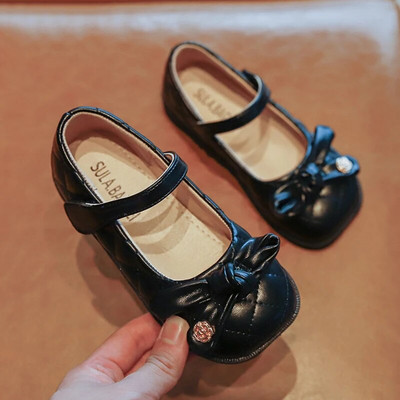 Meiteņu zīdaiņu apavi Bērnu ikdienas apavi zīdaiņiem, maziem bērniem, loki, balets, mīkstas princeses sandales Bērnu apavi Vasara rudens