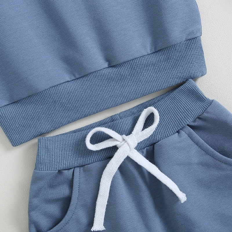 Lastele, väikelastele, poistele, sügisrõivad, pikkade varrukatega kampsunid ja elastsed vööpüksid, vastsündinu rõivakomplekt