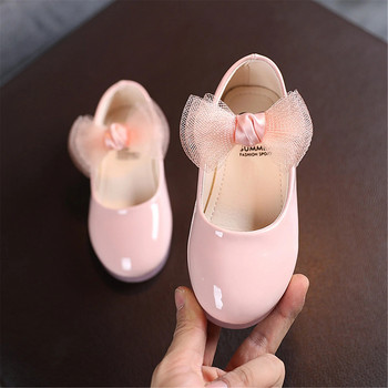 Παιδικά παπούτσια για κορίτσια Princess Ballet Flats Νυφικά Παπούτσια Bowknot PU Δερμάτινα παπούτσια Παιδικά Summer Flats 1-6Y