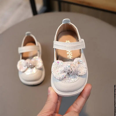 Kids Girls Summer Mīksto zoli Zieds Solid Ikdienas Sandales Princeses Apavi bērniem Jauni Pavasara Bērnu Apavi Bērnu Ikdienas apavi