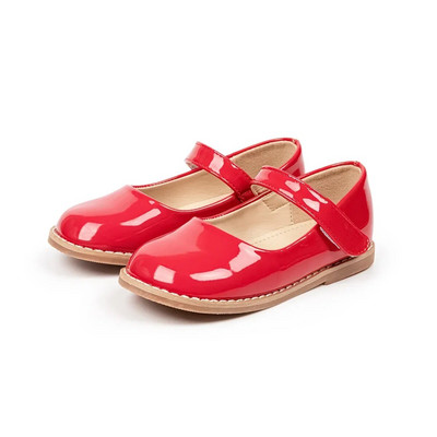 Zapatos Niña Παιδικά Δερμάτινα Παπούτσια Γνήσιο Δερμάτινο Μονό Παπούτσι για κορίτσι Παπούτσια Princess Μαλακή σόλα Παπούτσια χορού Mary Jane Παπούτσια Παιδικά παπούτσια