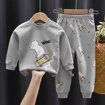 Nou 1-3 ani Set haine de Crăciun pentru bebeluș băiețel, cămăși cu mânecă lungă cu imprimeu pentru copil mic, pantaloni verzi, costum pentru domnișoare, ținută pentru Moș Crăciun
