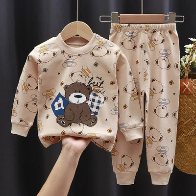 Nou 1-3 ani Set haine de Crăciun pentru bebeluș băiețel, cămăși cu mânecă lungă cu imprimeu pentru copil mic, pantaloni verzi, costum pentru domnișoare, ținută pentru Moș Crăciun