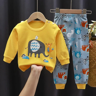 Nou 1-3 ani Set haine de Crăciun pentru bebeluș băiețel, cămăși cu mânecă lungă cu imprimeu pentru copil mic, pantaloni verzi, costum pentru domnișoare, ținută pentru Moș Crăciun