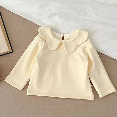 Ziemas zīdaiņu zīdaiņu zēnu meiteņu apģērbu komplekts ar garām piedurknēm vienkrāsains bieza jaka + bikses jaundzimušā bērna biezs silts apģērba uzvalks