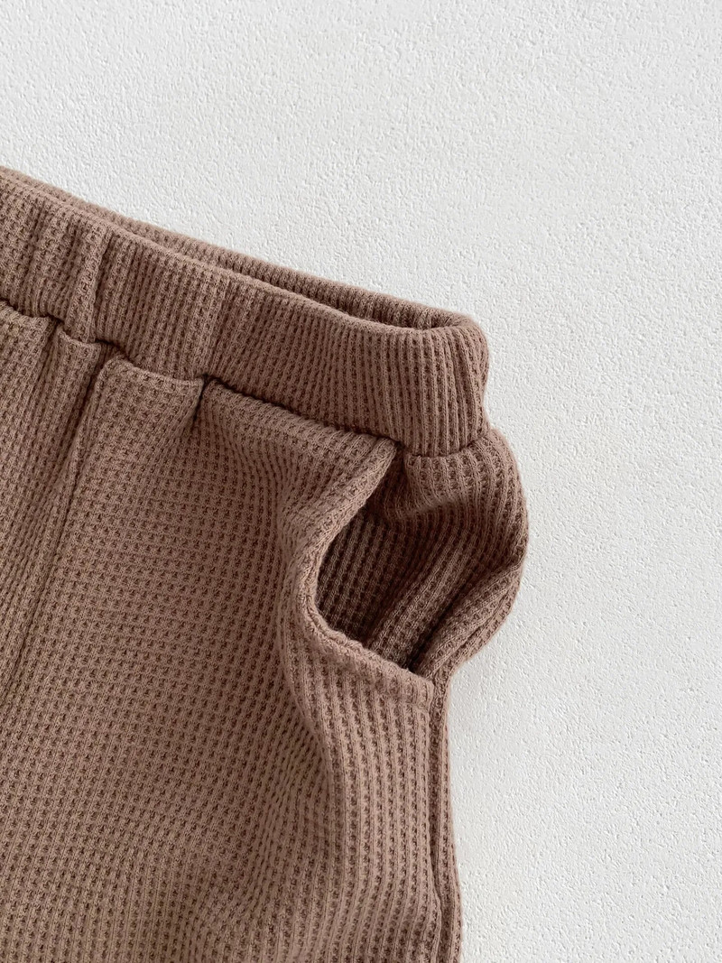 Rudens mazulis zēns meitene trikotāža zīdaiņu apģērbi vairumtirdzniecība sporta krekls kokvilna ar garām piedurknēm uzvalks bērniem mazuļa apģērbu komplekts jaundzimušo priekšmetu