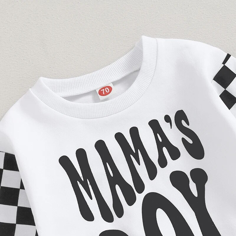 Letter Print Φθινοπωρινή φόρμα για αγόρια Φθινόπωρο Χειμώνας Φόρμα δύο τεμαχίων για Παιδική Μακρυμάνικη Φούτερ Παντελόνι Σετ Ρούχα