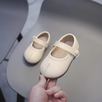 Meiteņu apavi 2022. gada pavasara rudens zīdaiņu apavi zīdaiņiem Ērti, mīksta zole, neslīdoši bērnu apavi ikdienas ādas apavi bērniem