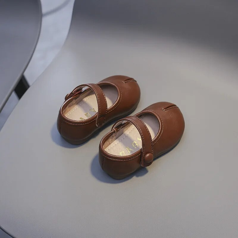 Meiteņu apavi 2022. gada pavasara rudens zīdaiņu apavi zīdaiņiem Ērti, mīksta zole, neslīdoši bērnu apavi ikdienas ādas apavi bērniem