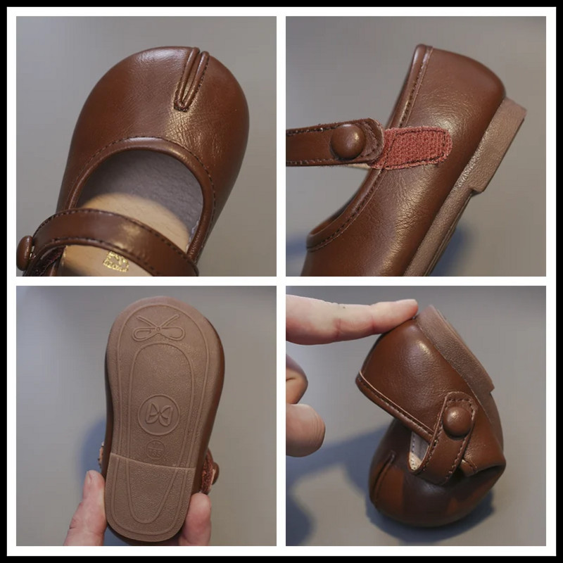 Meiteņu apavi 2022. gada pavasara rudens zīdaiņu apavi zīdaiņiem Ērti, mīksta zole, neslīdoši bērnu apavi ikdienas ādas apavi bērniem