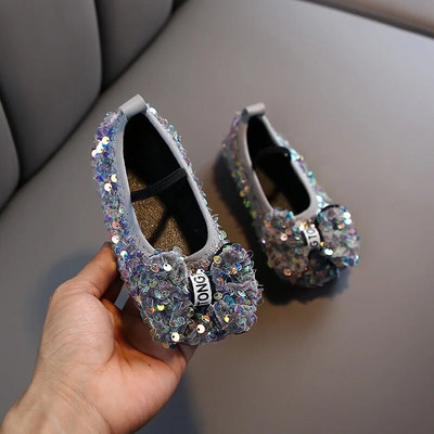 Meiteņu ādas apavi 2023. gada rudenī, jauni priekšgala princeses apavi bērniem. Daudzpusīgi plakani mazuļu apavi meitenēm Korejas princeses apavi Mary Jane Shoe