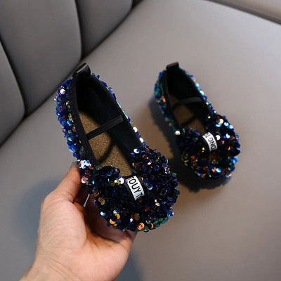 Meiteņu ādas apavi 2023. gada rudenī, jauni priekšgala princeses apavi bērniem. Daudzpusīgi plakani mazuļu apavi meitenēm Korejas princeses apavi Mary Jane Shoe