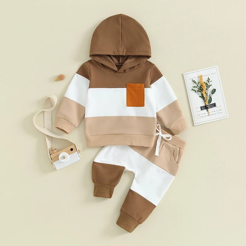 ma&baby 3M-3Y väikelaps imik vastsündinu beebi poiss tüdrukule riidekomplektid pikkade varrukatega kapuutsiga topid püksid sügiskevad varustus dressid