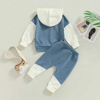 Ma&Baby 0-3Y Νεογέννητο Βρέφος Βρέφος Κοριτσάκι Σετ Μακρυμάνικα Μπλουζάκια Παντελόνια Casual Outfits Φόρμα για νήπια