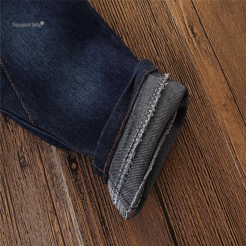 Βρεφικά αγόρια Ρούχα για νεογέννητο Άνοιξη & Φθινόπωρο Gentleman κοστούμι μακρυμάνικο ρόμπερ + τζιν με παπιγιόν 3 ΤΕΜ Σετ μόδας