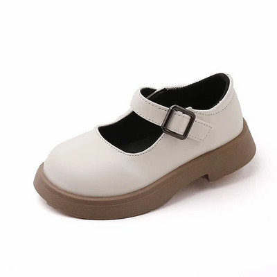 Laste nahast kingad Basic Mary Jane`i kingad õpilastele mõeldud mustad koolikingad tüdrukutele, platvormprintsessikingad Oxfordi kingad 20R